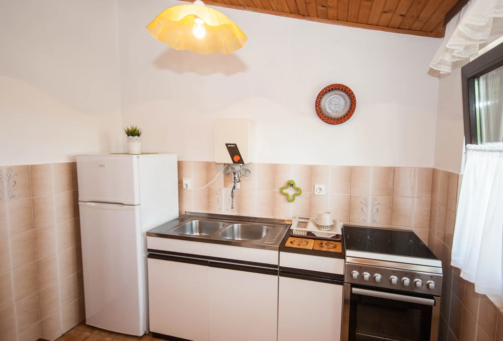 Baška Holiday House with Sea-View Terrace for 4