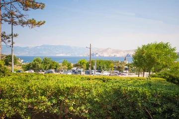 Baška Holiday House with Sea-View Terrace for 4