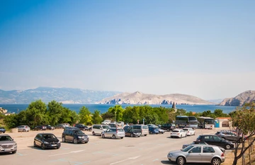 Baška Holiday House with Sea-View Terrace for 4