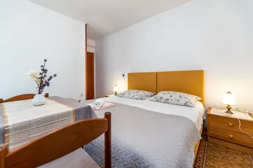 Room in Baška for 2 Guests with Open Porch