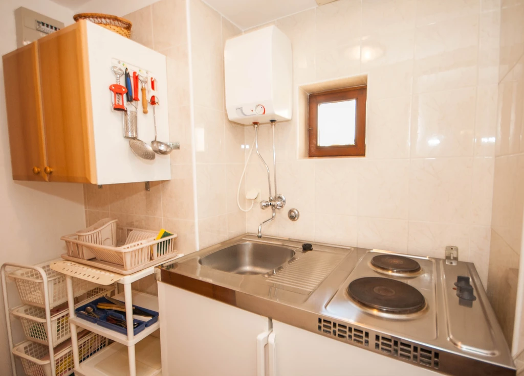 Baška Studio for 2 with Kitchenette & Air Conditioning