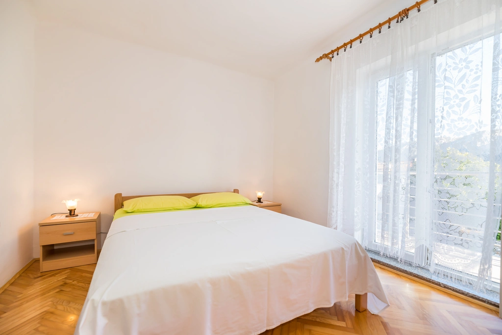 Two-Bedroom Apartment in Baška for Up to 5