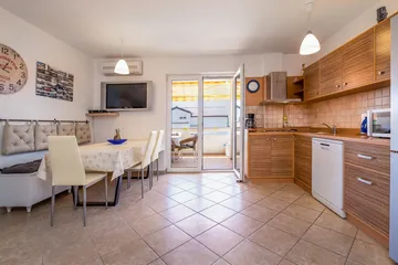 Apartment for 4 in Baška with Balcony and Sea View