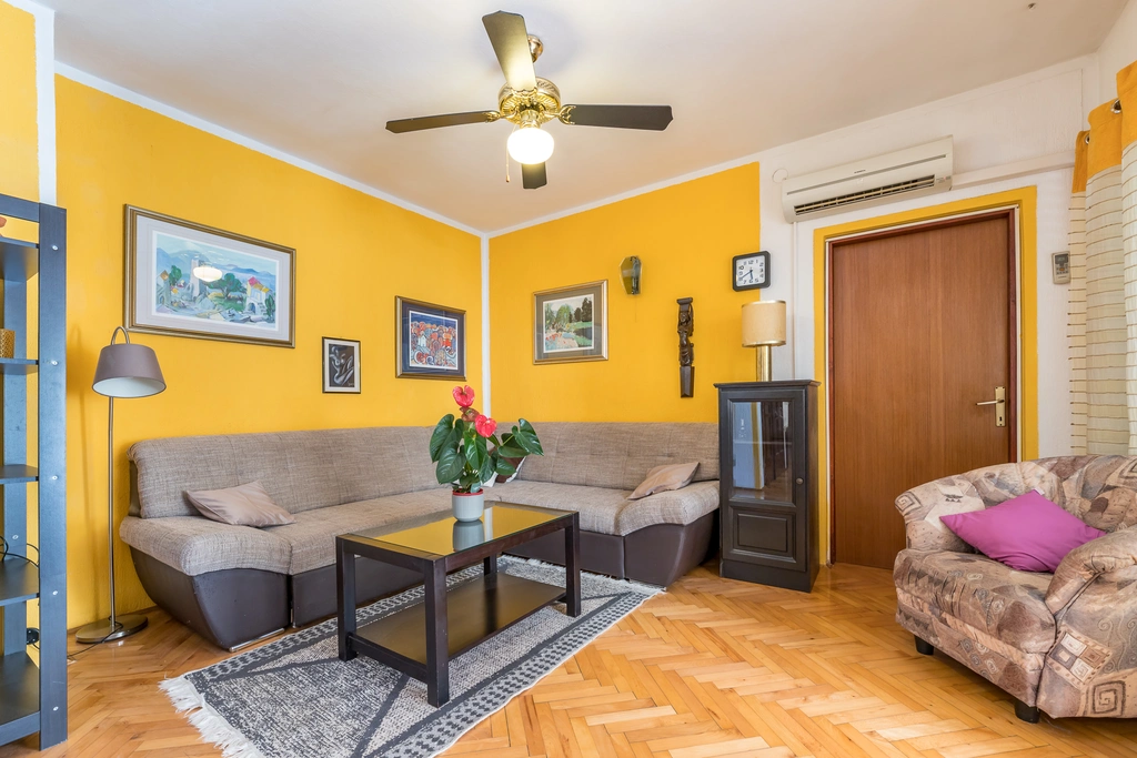 Baška Apartment with Covered Terrace and Parking
