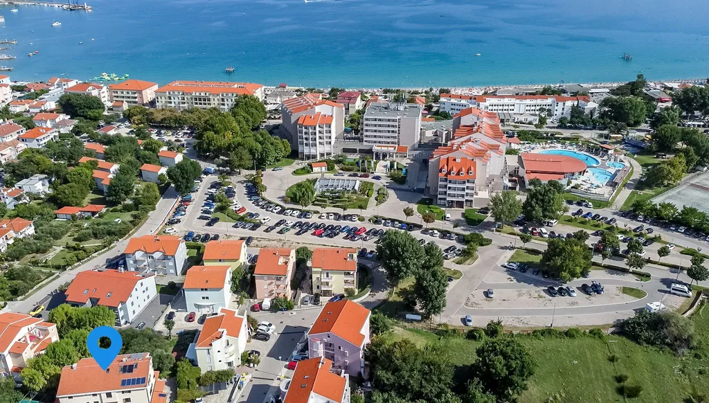 2-Bedroom Apartment in Baška with Large Terrace
