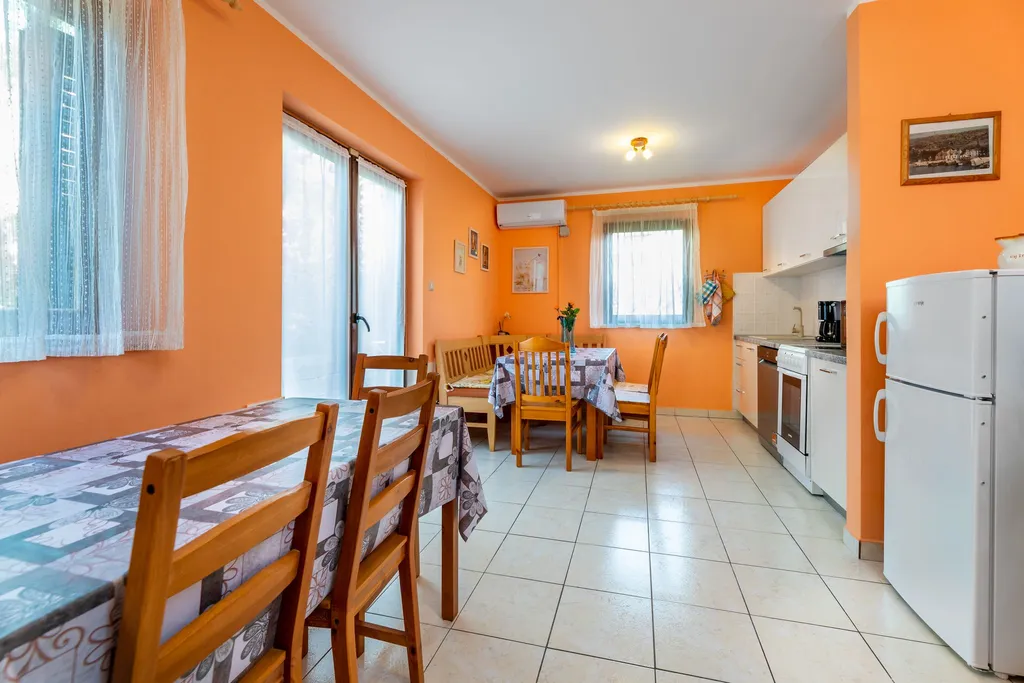 2-Bedroom Apartment in Baška with Large Terrace