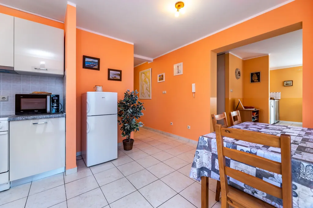 2-Bedroom Apartment in Baška with Large Terrace