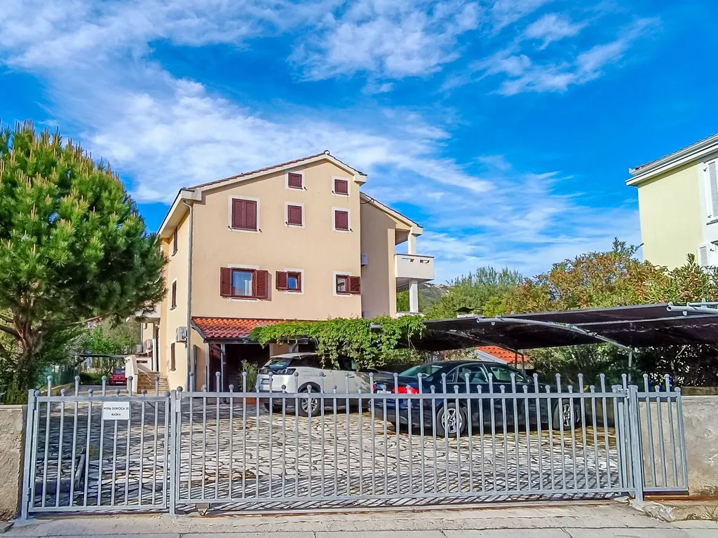 2-Bedroom Apartment in Baška with Large Terrace