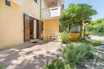 2-Bedroom Apartment in Baška with Large Terrace