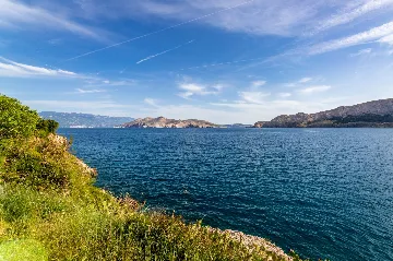 Studio in Baška for 2 Guests with Sea-View Terrace