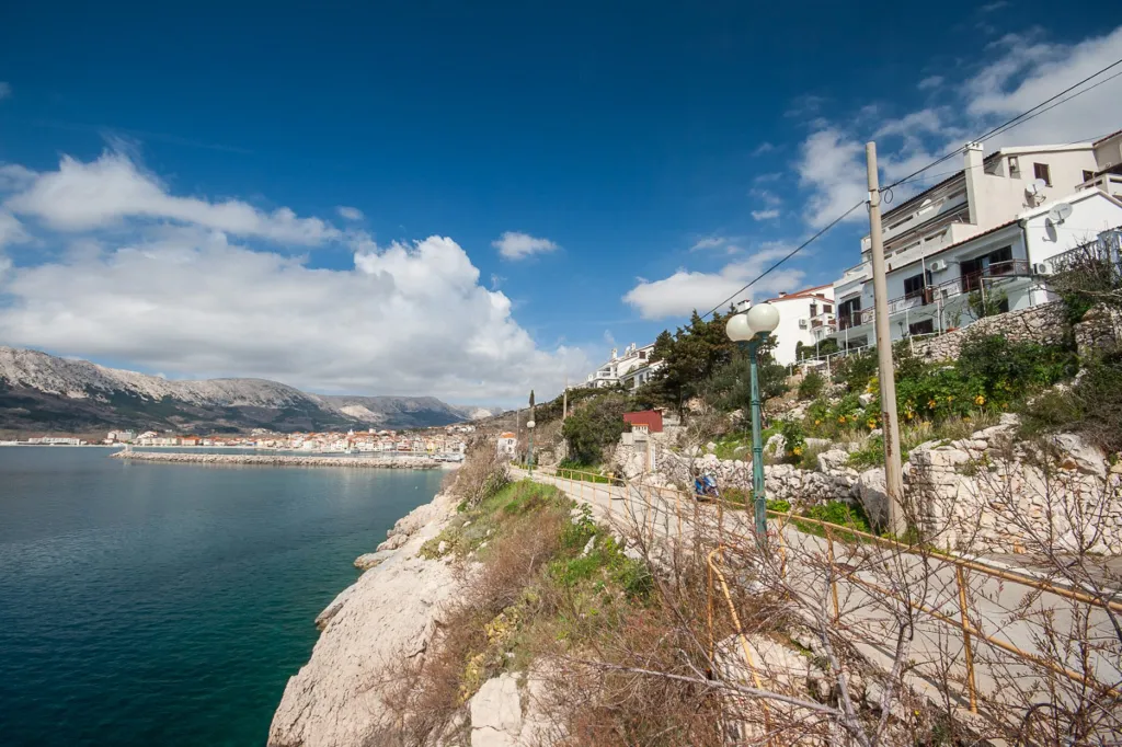 Studio in Baška for 2 Guests with Sea-View Terrace