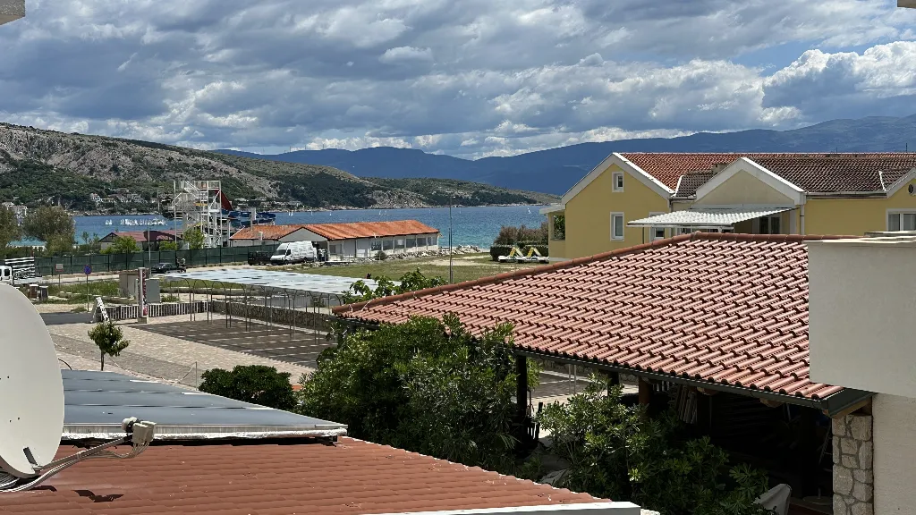 Baška B&B Room for 2 with Sea-View Balcony