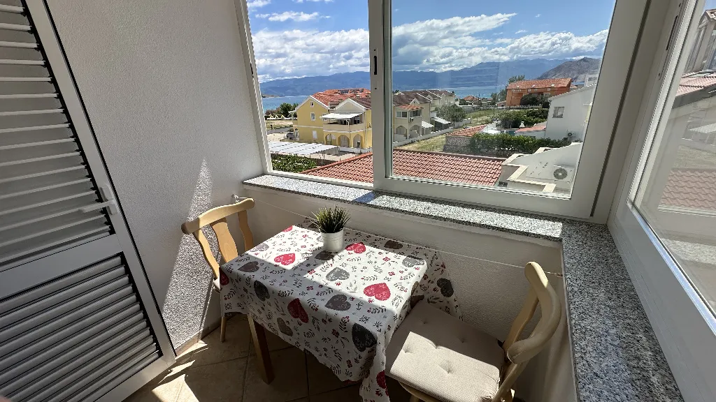 1-Bedroom Bed & Breakfast in Baška for 2 Guests