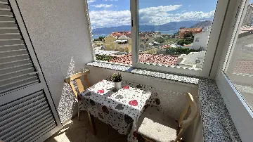 1-Bedroom Bed & Breakfast in Baška for 2 Guests