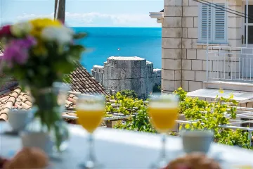 Dubrovnik 3-Bedroom Apartment with Balcony & Sea View