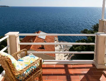 One-Bedroom Apartment Dubrovnik with Balcony Sea View