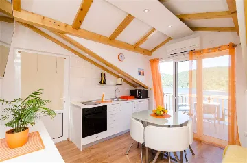 Apartment in Mljet with Balcony and Sea View