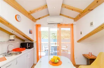 Apartment in Mljet with Balcony and Sea View