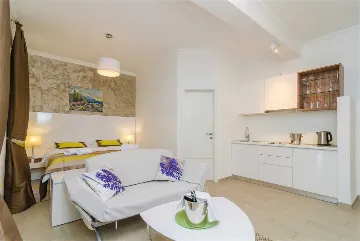 Studio with Sea and Pool View in Mljet