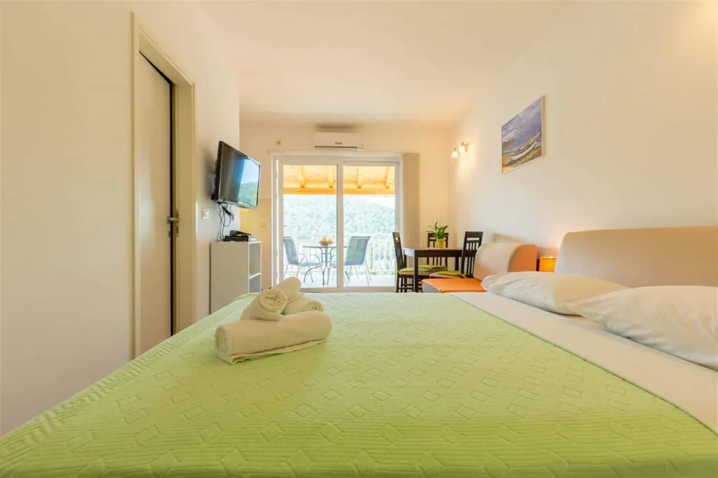 Dubrovnik Sea-View Studio with Private Balcony