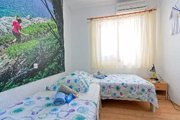 Twin Room in Mljet with Private Bathroom