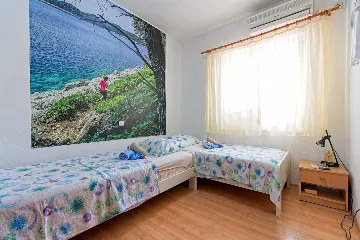 Twin Room in Mljet with Private Bathroom