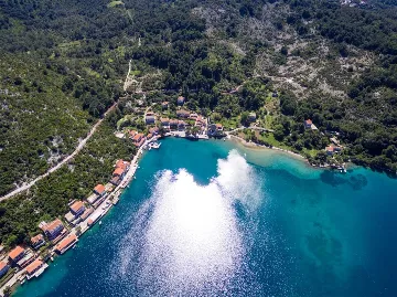 Mljet Polače Room with Terrace Sea View