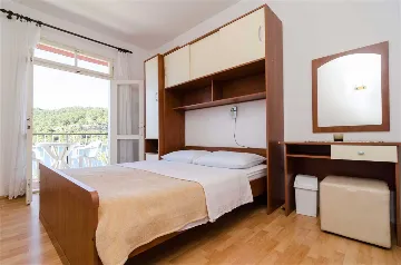 Mljet Double Room with Balcony and Sea View