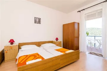 Apartment in Mljet (Polače) with Balcony & Sea View