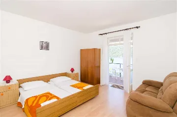 Apartment in Mljet (Polače) with Balcony & Sea View