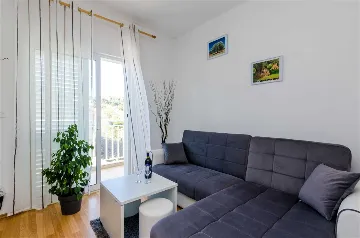 Apartment in Mljet for 3 Guests with Balcony