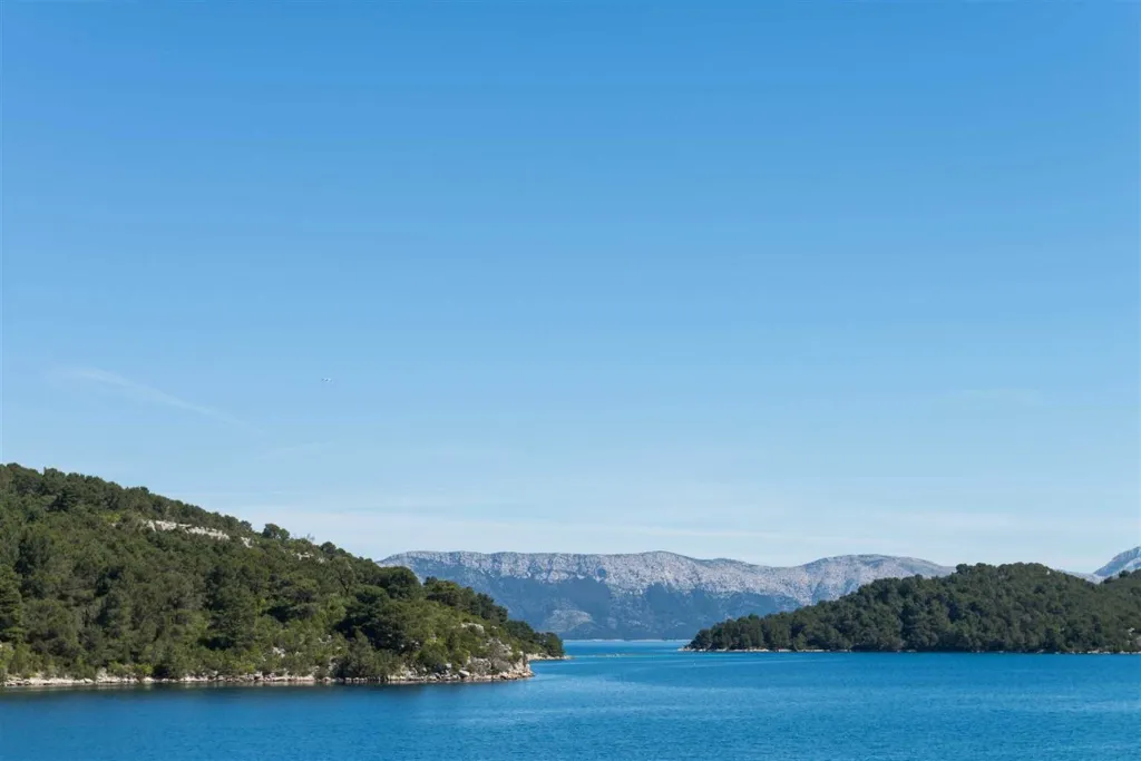 Two-Bedroom Apartment on Mljet with Sea View Terrace