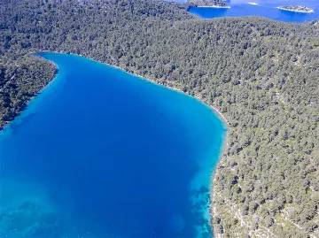 Two-Bedroom Apartment on Mljet with Sea View Terrace