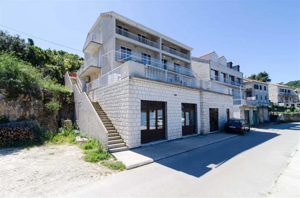 Two-Bedroom Apartment on Mljet with Sea View Terrace