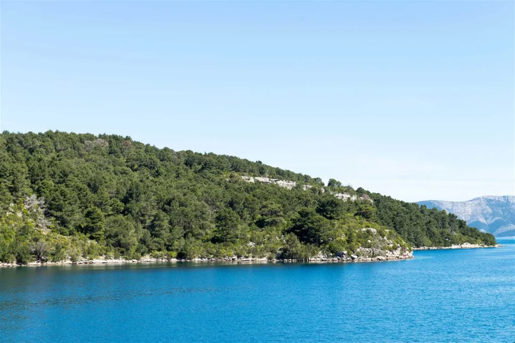 Two-Bedroom Apartment on Mljet with Sea View Terrace