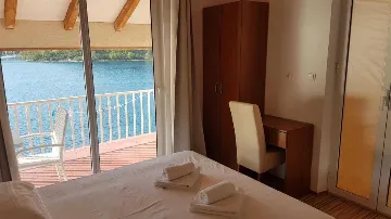 Two-Bedroom Apartment in Mljet with Sea-View Balcony