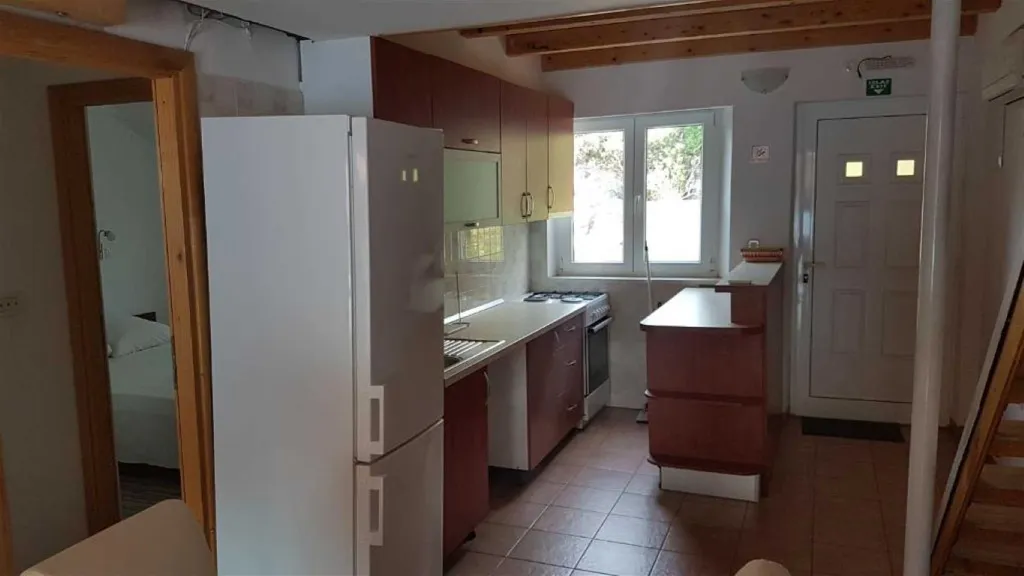 Two-Bedroom Apartment in Mljet with Sea-View Balcony