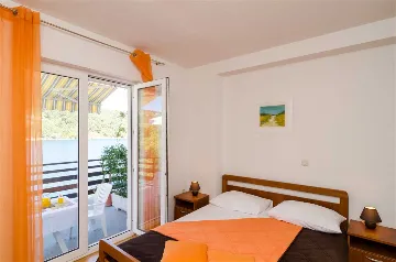 Studio in Mljet with Terrace and Sea View