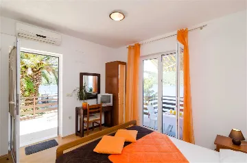 Studio in Mljet with Terrace and Sea View