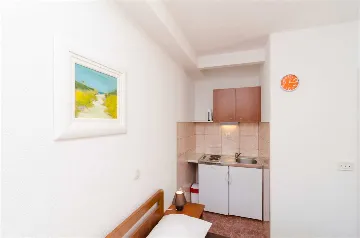 Studio in Mljet with Terrace and Sea View