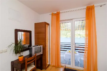 Studio in Mljet with Terrace and Sea View