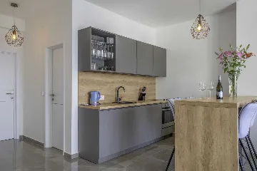 Top-Floor 1-Bedroom Apartment in Mljet (Saplunara)