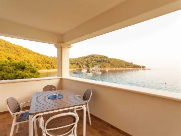 Apartment in Mljet for Up to 4 Guests with Terrace