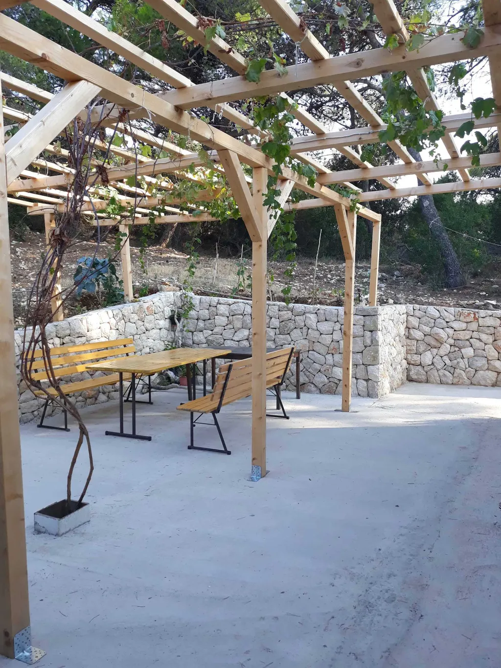 2-Bedroom Apartment with Terrace in Saplunara