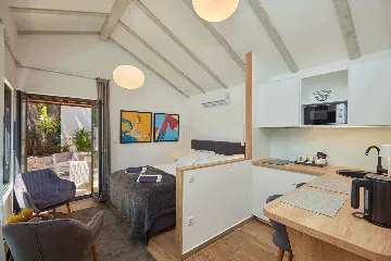 Dubrovnik Studio with Terrace and Sea View