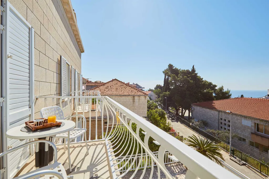 Dubrovnik Double Room with Sea View Balcony