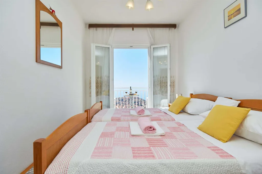 Dubrovnik Double Room with Balcony & Sea View