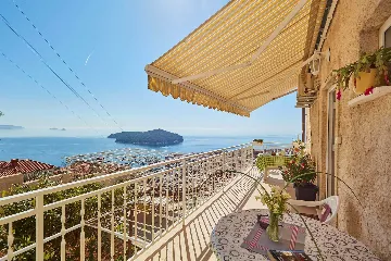 Dubrovnik Double Room with Balcony & Sea View