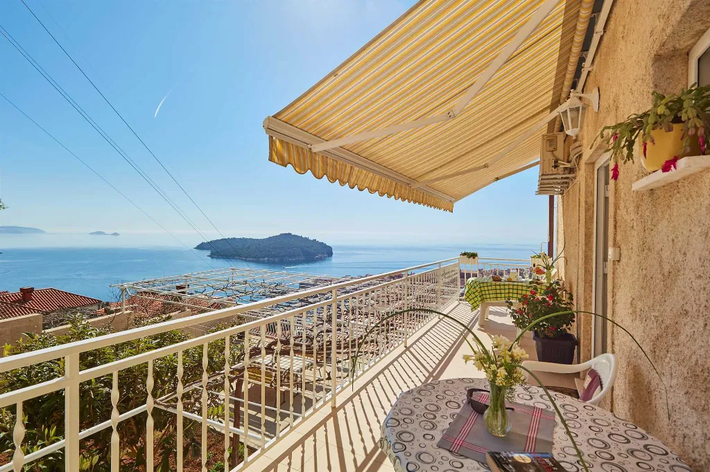 Dubrovnik Double Room with Balcony & Sea View