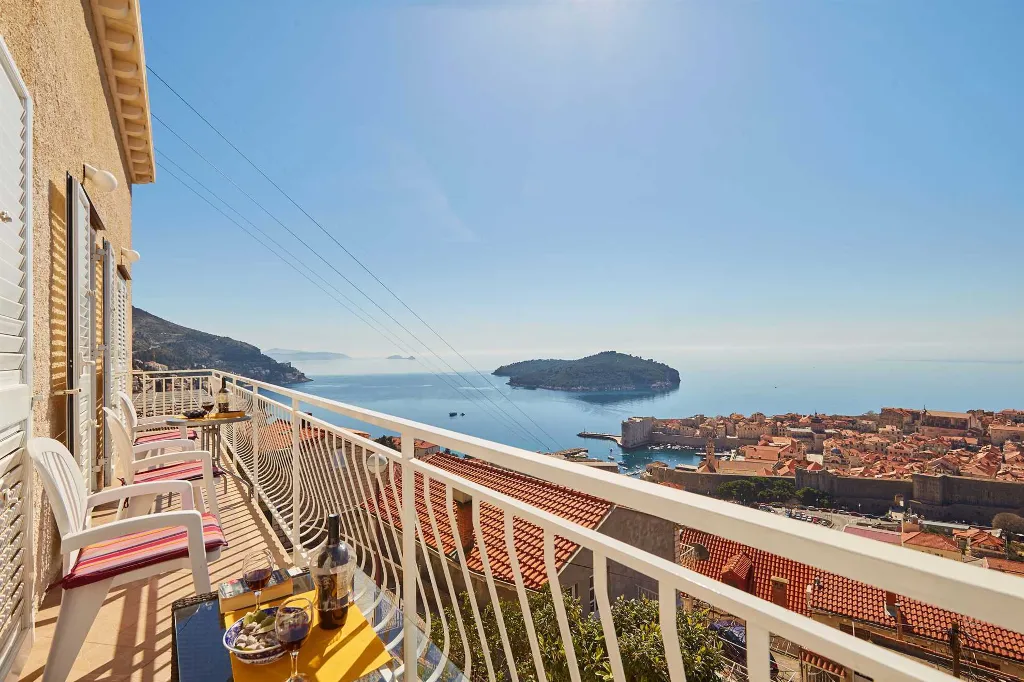 Dubrovnik Double Room with Balcony & Sea View
